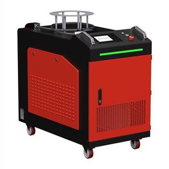 Машина безперервного лазерного очищення потужністю 1500 Вт з подвійним оптичним променем