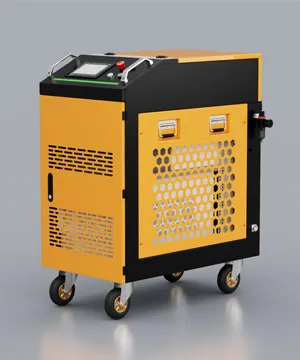 Оновлена ручна лазерна очисна машина потужністю 300 Вт для видалення іржі